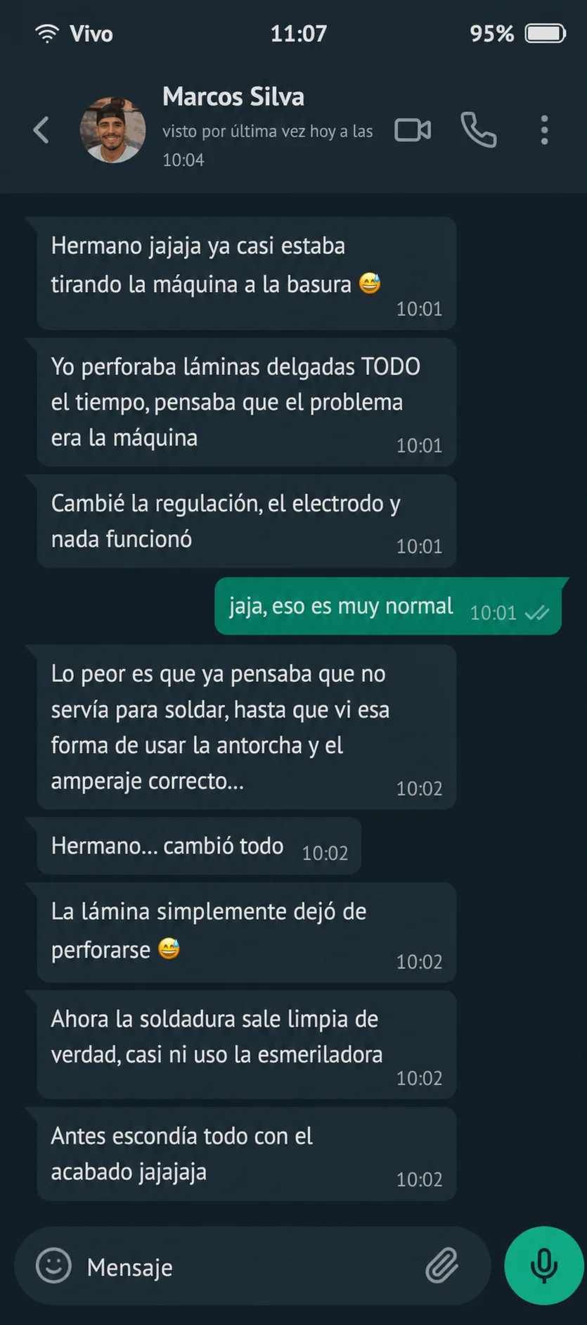 Testimonio de alumno 5